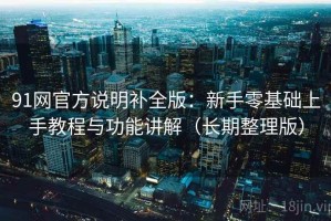 91网官方说明补全版：新手零基础上手教程与功能讲解（长期整理版）