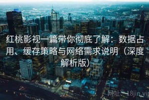 红桃影视一篇带你彻底了解：数据占用、缓存策略与网络需求说明（深度解析版）