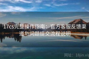 17cs完整操作指南：官方客服反馈渠道与问题提交流程说明
