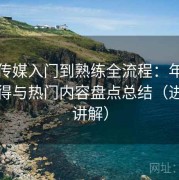 蜜桃传媒入门到熟练全流程：年度使用心得与热门内容盘点总结（进阶版讲解）