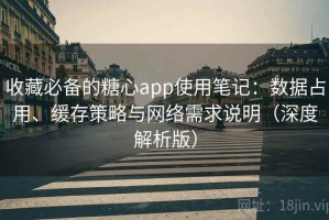 收藏必备的糖心app使用笔记：数据占用、缓存策略与网络需求说明（深度解析版）