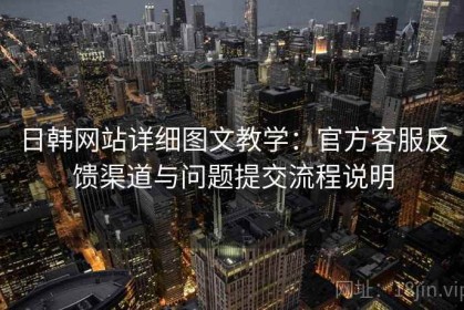 日韩网站详细图文教学：官方客服反馈渠道与问题提交流程说明