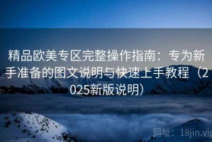 精品欧美专区完整操作指南：专为新手准备的图文说明与快速上手教程（2025新版说明）