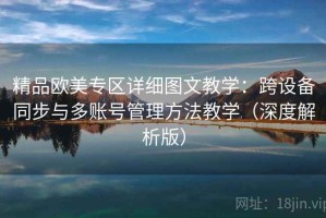 精品欧美专区详细图文教学：跨设备同步与多账号管理方法教学（深度解析版）