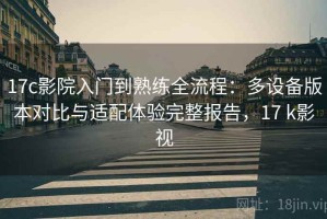 17c影院入门到熟练全流程：多设备版本对比与适配体验完整报告，17 k影视