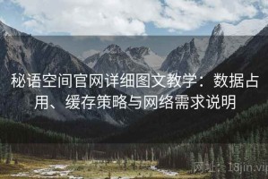 秘语空间官网详细图文教学：数据占用、缓存策略与网络需求说明