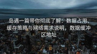 岛遇一篇带你彻底了解：数据占用、缓存策略与网络需求说明，数据缓冲区地址