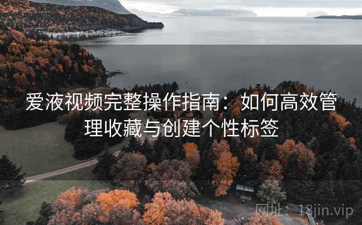 爱液视频完整操作指南：如何高效管理收藏与创建个性标签