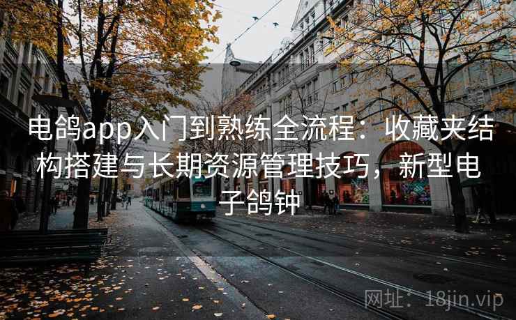 电鸽app入门到熟练全流程：收藏夹结构搭建与长期资源管理技巧，新型电子鸽钟