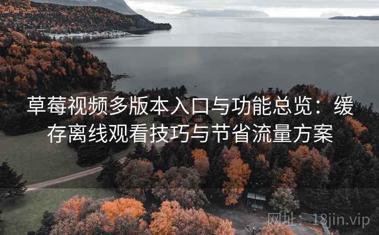 草莓视频多版本入口与功能总览：缓存离线观看技巧与节省流量方案