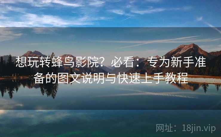 想玩转蜂鸟影院？必看：专为新手准备的图文说明与快速上手教程