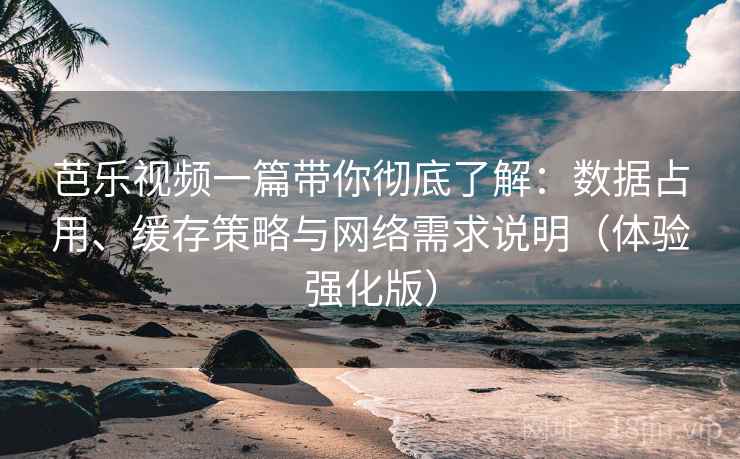 芭乐视频一篇带你彻底了解：数据占用、缓存策略与网络需求说明（体验强化版）