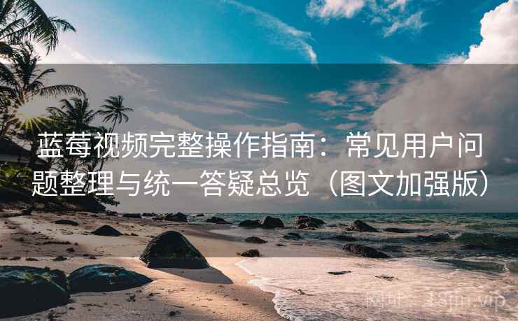 蓝莓视频完整操作指南：常见用户问题整理与统一答疑总览（图文加强版）