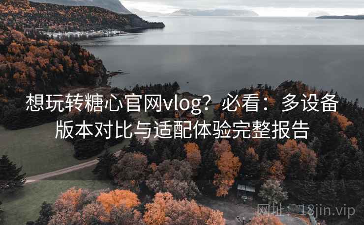 想玩转糖心官网vlog?必看:多设备版本对比与适配体验完整报告 想玩转糖心官网vlog?必看:多设备版本对比与适配体验完整报告