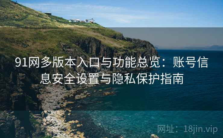 91网多版本入口与功能总览:账号信息安全设置与隐私保护指南 91网多版本入口与功能总览:账号信息安全设置与隐私保护指南
